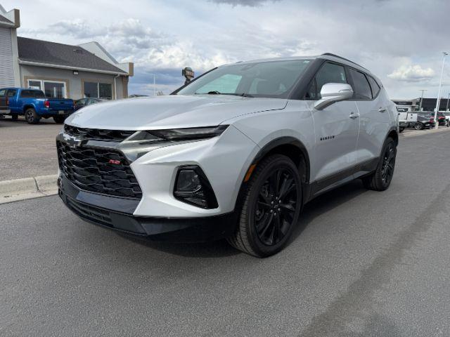 2021 Silver Ice Metallic /Jet Black Chevrolet Blazer AWD RS (3GNKBKRS6MS) with an 3.6L V-6 gasoline direct injection engine, AUTOMATIC transmission, located at 1235 N Woodruff Ave., Idaho Falls, 83401, (208) 523-1053, 43.507172, -112.000488 - 2021 Chevrolet Blazer powered by a 3.6L V6 engine paired with a 9-speed automatic transmission. Mid-size SUV offering strong performance, smooth shifting, and confident everyday drivability. Features include touchscreen infotainment, Bluetooth connectivity, Apple CarPlay/Android Auto, and a rearview- Photo#24