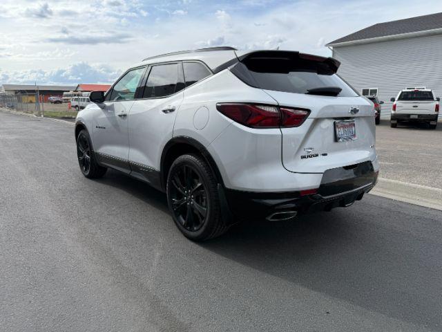 2021 Silver Ice Metallic /Jet Black Chevrolet Blazer AWD RS (3GNKBKRS6MS) with an 3.6L V-6 gasoline direct injection engine, AUTOMATIC transmission, located at 1235 N Woodruff Ave., Idaho Falls, 83401, (208) 523-1053, 43.507172, -112.000488 - 2021 Chevrolet Blazer powered by a 3.6L V6 engine paired with a 9-speed automatic transmission. Mid-size SUV offering strong performance, smooth shifting, and confident everyday drivability. Features include touchscreen infotainment, Bluetooth connectivity, Apple CarPlay/Android Auto, and a rearview- Photo#26