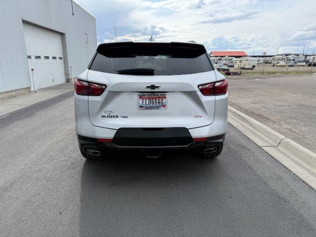 2021 Silver Ice Metallic /Jet Black Chevrolet Blazer AWD RS (3GNKBKRS6MS) with an 3.6L V-6 gasoline direct injection engine, AUTOMATIC transmission, located at 1235 N Woodruff Ave., Idaho Falls, 83401, (208) 523-1053, 43.507172, -112.000488 - 2021 Chevrolet Blazer powered by a 3.6L V6 engine paired with a 9-speed automatic transmission. Mid-size SUV offering strong performance, smooth shifting, and confident everyday drivability. Features include touchscreen infotainment, Bluetooth connectivity, Apple CarPlay/Android Auto, and a rearview- Photo#27