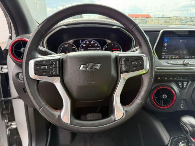 2021 Silver Ice Metallic /Jet Black Chevrolet Blazer AWD RS (3GNKBKRS6MS) with an 3.6L V-6 gasoline direct injection engine, AUTOMATIC transmission, located at 1235 N Woodruff Ave., Idaho Falls, 83401, (208) 523-1053, 43.507172, -112.000488 - 2021 Chevrolet Blazer powered by a 3.6L V6 engine paired with a 9-speed automatic transmission. Mid-size SUV offering strong performance, smooth shifting, and confident everyday drivability. Features include touchscreen infotainment, Bluetooth connectivity, Apple CarPlay/Android Auto, and a rearview- Photo#37