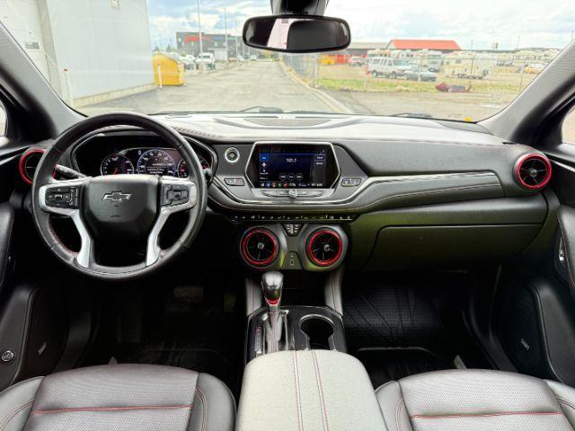 2021 Silver Ice Metallic /Jet Black Chevrolet Blazer AWD RS (3GNKBKRS6MS) with an 3.6L V-6 gasoline direct injection engine, AUTOMATIC transmission, located at 1235 N Woodruff Ave., Idaho Falls, 83401, (208) 523-1053, 43.507172, -112.000488 - 2021 Chevrolet Blazer powered by a 3.6L V6 engine paired with a 9-speed automatic transmission. Mid-size SUV offering strong performance, smooth shifting, and confident everyday drivability. Features include touchscreen infotainment, Bluetooth connectivity, Apple CarPlay/Android Auto, and a rearview- Photo#44