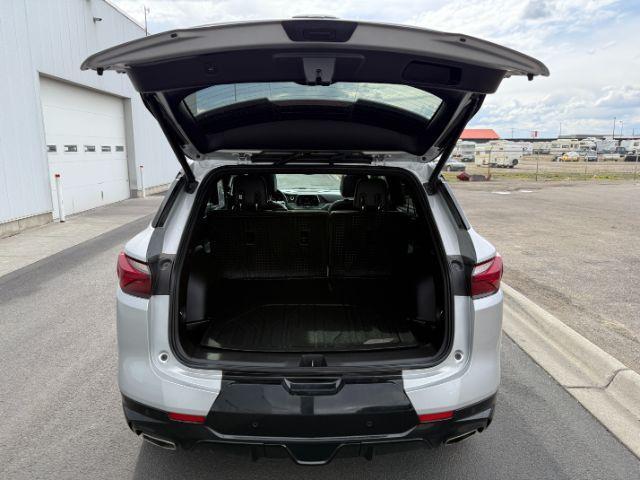 2021 Silver Ice Metallic /Jet Black Chevrolet Blazer AWD RS (3GNKBKRS6MS) with an 3.6L V-6 gasoline direct injection engine, AUTOMATIC transmission, located at 1235 N Woodruff Ave., Idaho Falls, 83401, (208) 523-1053, 43.507172, -112.000488 - 2021 Chevrolet Blazer powered by a 3.6L V6 engine paired with a 9-speed automatic transmission. Mid-size SUV offering strong performance, smooth shifting, and confident everyday drivability. Features include touchscreen infotainment, Bluetooth connectivity, Apple CarPlay/Android Auto, and a rearview- Photo#28