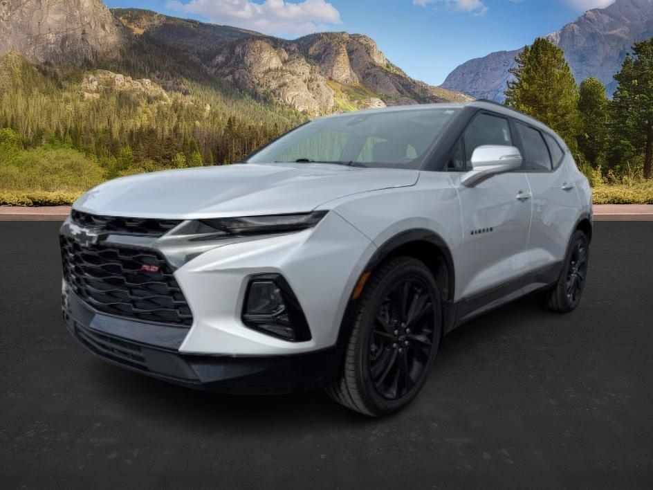 2021 Silver Ice Metallic /Jet Black Chevrolet Blazer AWD RS (3GNKBKRS6MS) with an 3.6L V-6 gasoline direct injection engine, AUTOMATIC transmission, located at 1235 N Woodruff Ave., Idaho Falls, 83401, (208) 523-1053, 43.507172, -112.000488 - 2021 Chevrolet Blazer powered by a 3.6L V6 engine paired with a 9-speed automatic transmission. Mid-size SUV offering strong performance, smooth shifting, and confident everyday drivability. Features include touchscreen infotainment, Bluetooth connectivity, Apple CarPlay/Android Auto, and a rearview- Photo#0