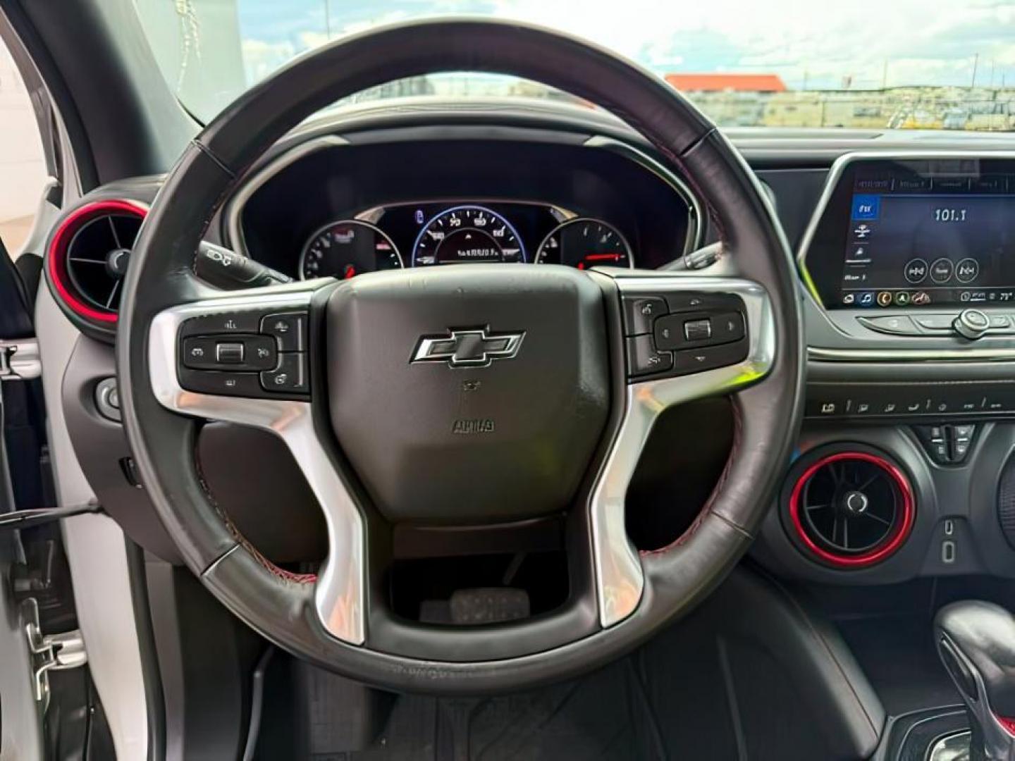 2021 Silver Ice Metallic /Jet Black Chevrolet Blazer AWD RS (3GNKBKRS6MS) with an 3.6L V-6 gasoline direct injection engine, AUTOMATIC transmission, located at 1235 N Woodruff Ave., Idaho Falls, 83401, (208) 523-1053, 43.507172, -112.000488 - At Timberline Auto, finding a great deal on your next vehicle is always easy! Our experienced sales staff's goal is to help find you the right vehicle at the right price! Our knowledgeable finance department has options for almost any credit score. We offer extended service contract options to prote - Photo#13