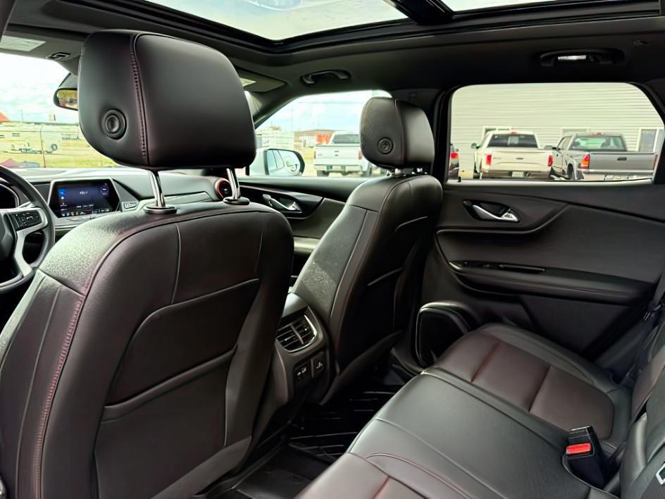 2021 Silver Ice Metallic /Jet Black Chevrolet Blazer AWD RS (3GNKBKRS6MS) with an 3.6L V-6 gasoline direct injection engine, AUTOMATIC transmission, located at 1235 N Woodruff Ave., Idaho Falls, 83401, (208) 523-1053, 43.507172, -112.000488 - 2021 Chevrolet Blazer powered by a 3.6L V6 engine paired with a 9-speed automatic transmission. Mid-size SUV offering strong performance, smooth shifting, and confident everyday drivability. Features include touchscreen infotainment, Bluetooth connectivity, Apple CarPlay/Android Auto, and a rearview- Photo#22