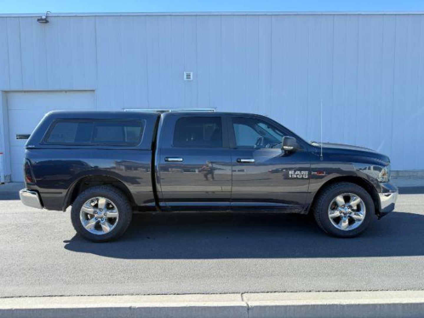 2017 GRAY /Diesel Gray/Black Ram 1500 Big Horn Crew Cab 4x4 5'7 Box (1C6RR7LM7HS) with an EcoDiesel 3L V-6 diesel direct injection engine, AUTOMATIC transmission, located at 1235 N Woodruff Ave., Idaho Falls, 83401, (208) 523-1053, 43.507172, -112.000488 - At Timberline Auto, finding a great deal on your next vehicle is always easy! Our experienced sales staff's goal is to help find you the right vehicle at the right price! Our knowledgeable finance department has options for almost any credit score. We offer extended service contract options to prote - Photo#6