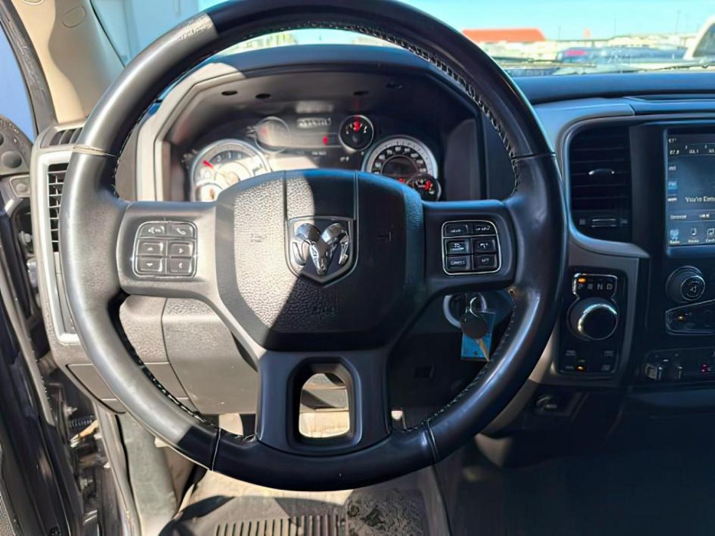 2017 GRAY /Diesel Gray/Black Ram 1500 Big Horn Crew Cab 4x4 5'7 Box (1C6RR7LM7HS) with an EcoDiesel 3L V-6 diesel direct injection engine, AUTOMATIC transmission, located at 1235 N Woodruff Ave., Idaho Falls, 83401, (208) 523-1053, 43.507172, -112.000488 - At Timberline Auto, finding a great deal on your next vehicle is always easy! Our experienced sales staff's goal is to help find you the right vehicle at the right price! Our knowledgeable finance department has options for almost any credit score. We offer extended service contract options to prote - Photo#12