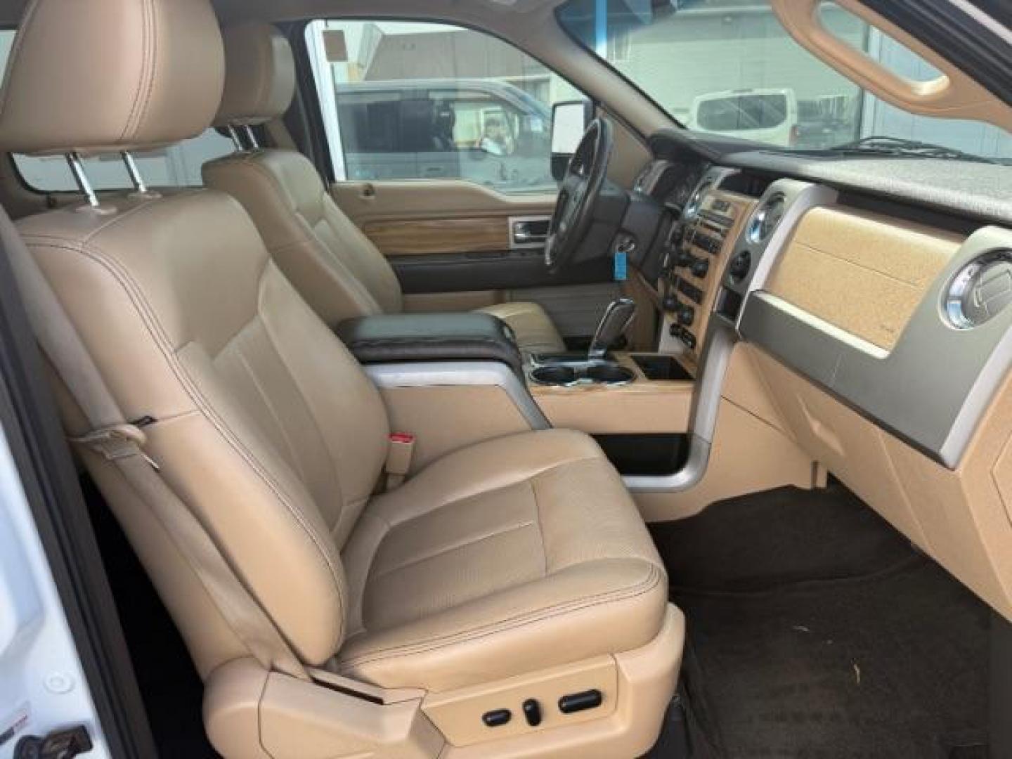 2011 Oxford White /Pale Adobe Ford F-150 LARIAT (1FTFW1ET0BF) with an EcoBoost 3.5L V-6 gasoline direct injection engine, AUTOMATIC transmission, located at 1235 N Woodruff Ave., Idaho Falls, 83401, (208) 523-1053, 43.507172, -112.000488 - Photo#15
