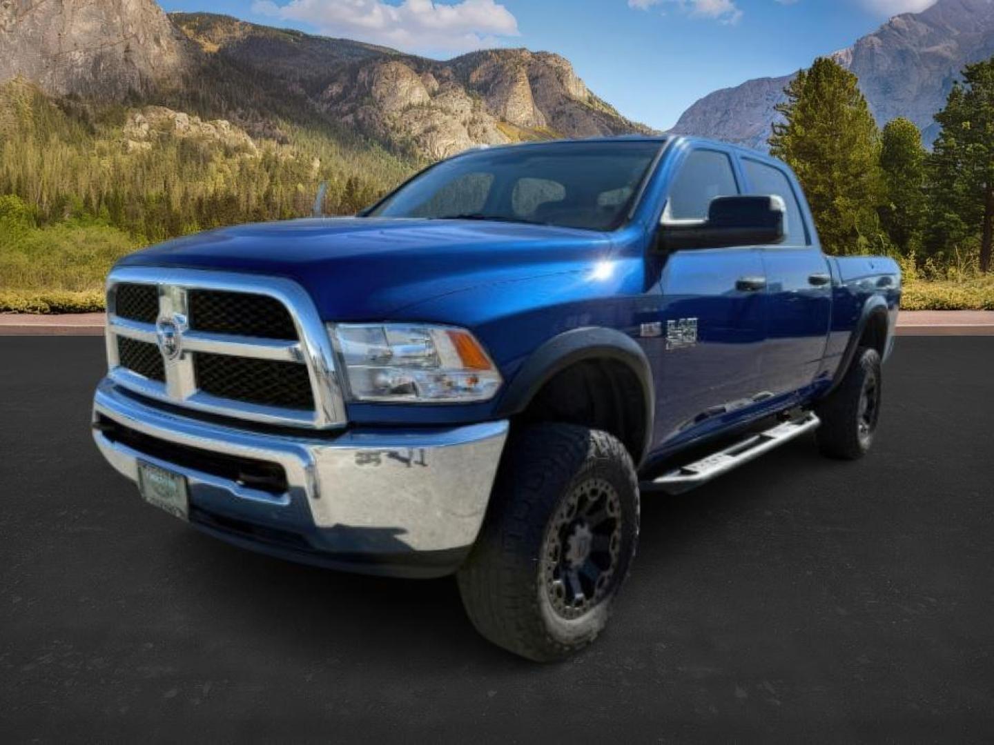 2017 Blue Streak Pearlcoat /Diesel Gray/Black Ram 2500 (3C6UR5CJ4HG) with an HEMI 64L V-8 VVT variable valve control engine, Automatic transmission, located at 1175 N Woodruff Ave, Idaho Falls, ID, 83401, 43.506901, -111.999657 - At Timberline Auto, finding a great deal on your next vehicle is always easy! Our experienced sales staff's goal is to help find you the right vehicle at the right price! Our knowledgeable finance department has options for almost any credit score. We offer extended service contract options to prote - Photo#0