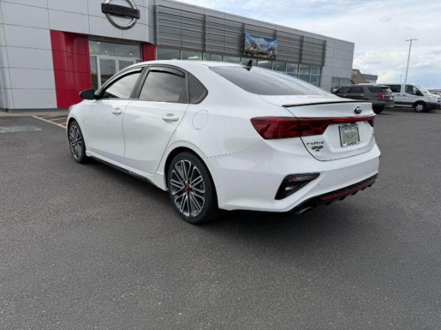 2021 Snow White Pearl /Black Kia Forte GT (3KPF44AC2ME) with an 1.6L I-4 gasoline direct injection engine, AUTOMATIC transmission, located at 1235 N Woodruff Ave., Idaho Falls, 83401, (208) 523-1053, 43.507172, -112.000488 - At Timberline Auto, finding a great deal on your next vehicle is always easy! Our experienced sales staff's goal is to help find you the right vehicle at the right price! Our knowledgeable finance department has options for almost any credit score. We offer extended service contract options to prote - Photo#2
