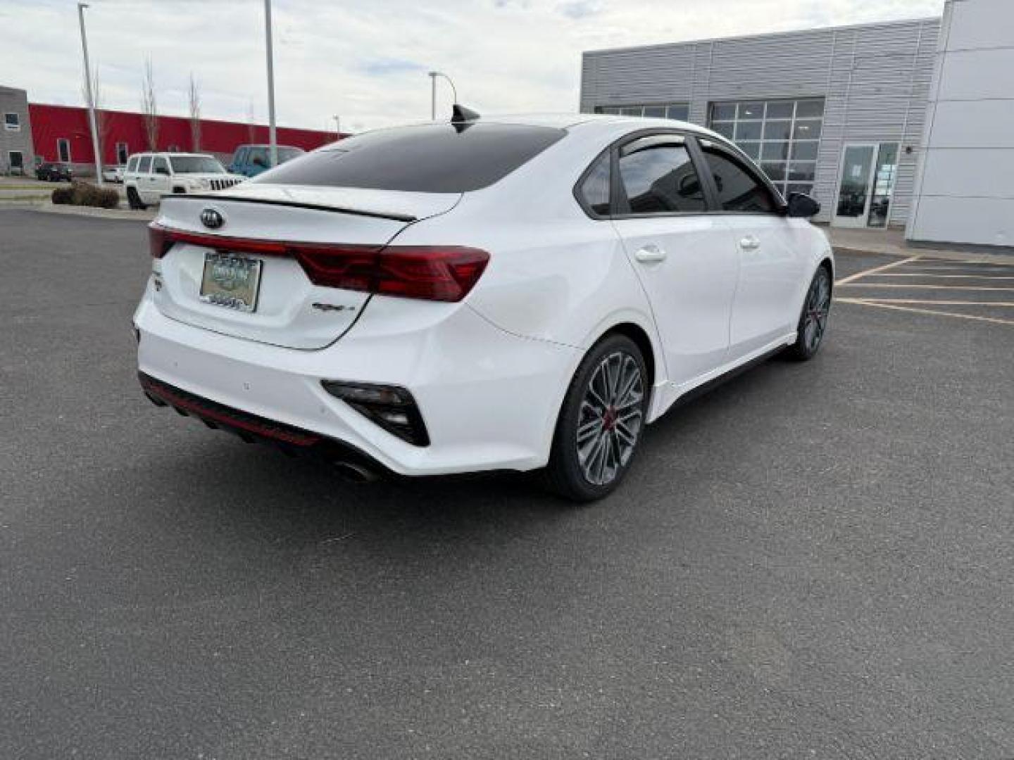 2021 Snow White Pearl /Black Kia Forte GT (3KPF44AC2ME) with an 1.6L I-4 gasoline direct injection engine, AUTOMATIC transmission, located at 1235 N Woodruff Ave., Idaho Falls, 83401, (208) 523-1053, 43.507172, -112.000488 - At Timberline Auto, finding a great deal on your next vehicle is always easy! Our experienced sales staff's goal is to help find you the right vehicle at the right price! Our knowledgeable finance department has options for almost any credit score. We offer extended service contract options to prote - Photo#4