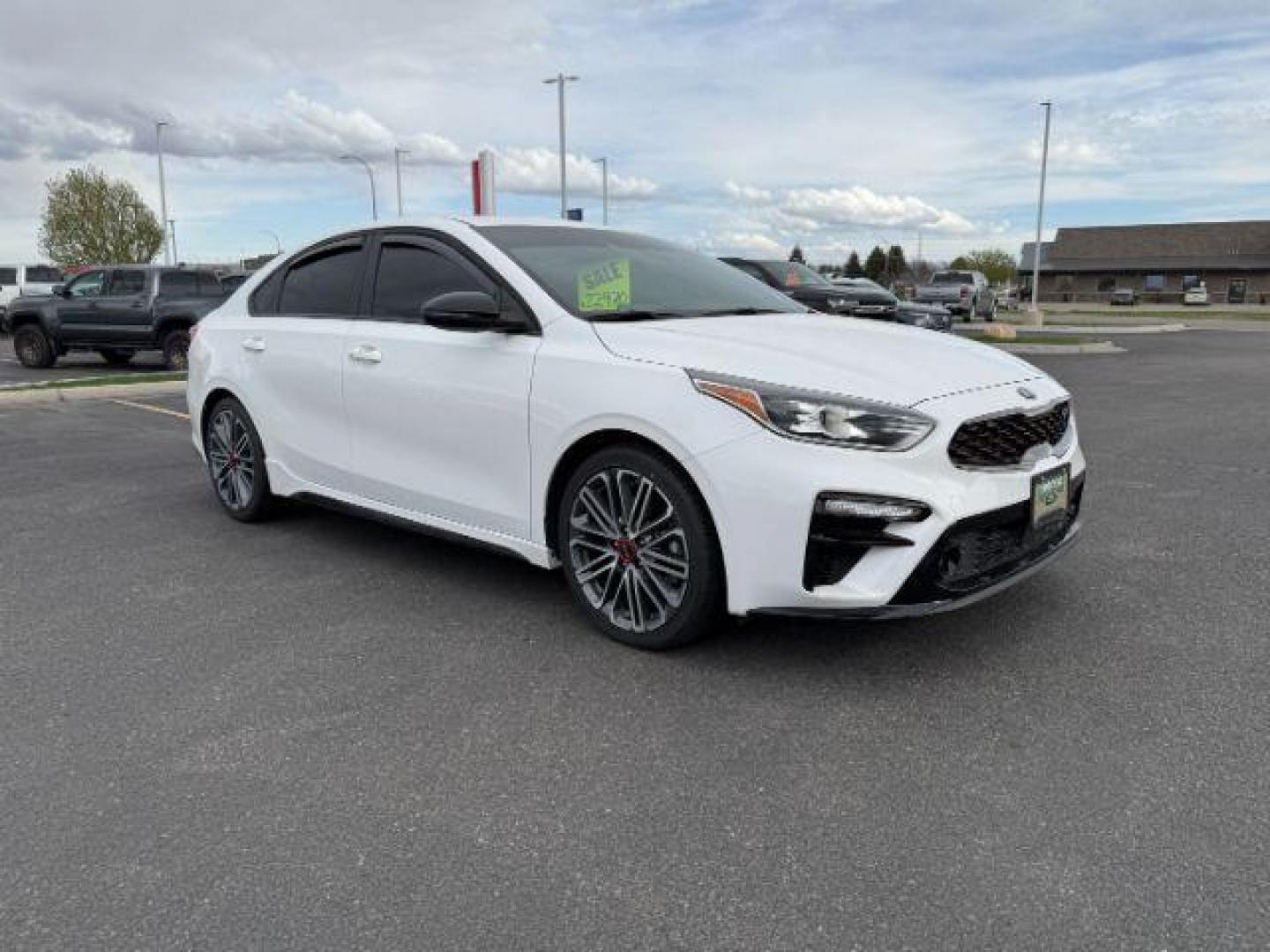 2021 Snow White Pearl /Black Kia Forte GT (3KPF44AC2ME) with an 1.6L I-4 gasoline direct injection engine, AUTOMATIC transmission, located at 1235 N Woodruff Ave., Idaho Falls, 83401, (208) 523-1053, 43.507172, -112.000488 - At Timberline Auto, finding a great deal on your next vehicle is always easy! Our experienced sales staff's goal is to help find you the right vehicle at the right price! Our knowledgeable finance department has options for almost any credit score. We offer extended service contract options to prote - Photo#6