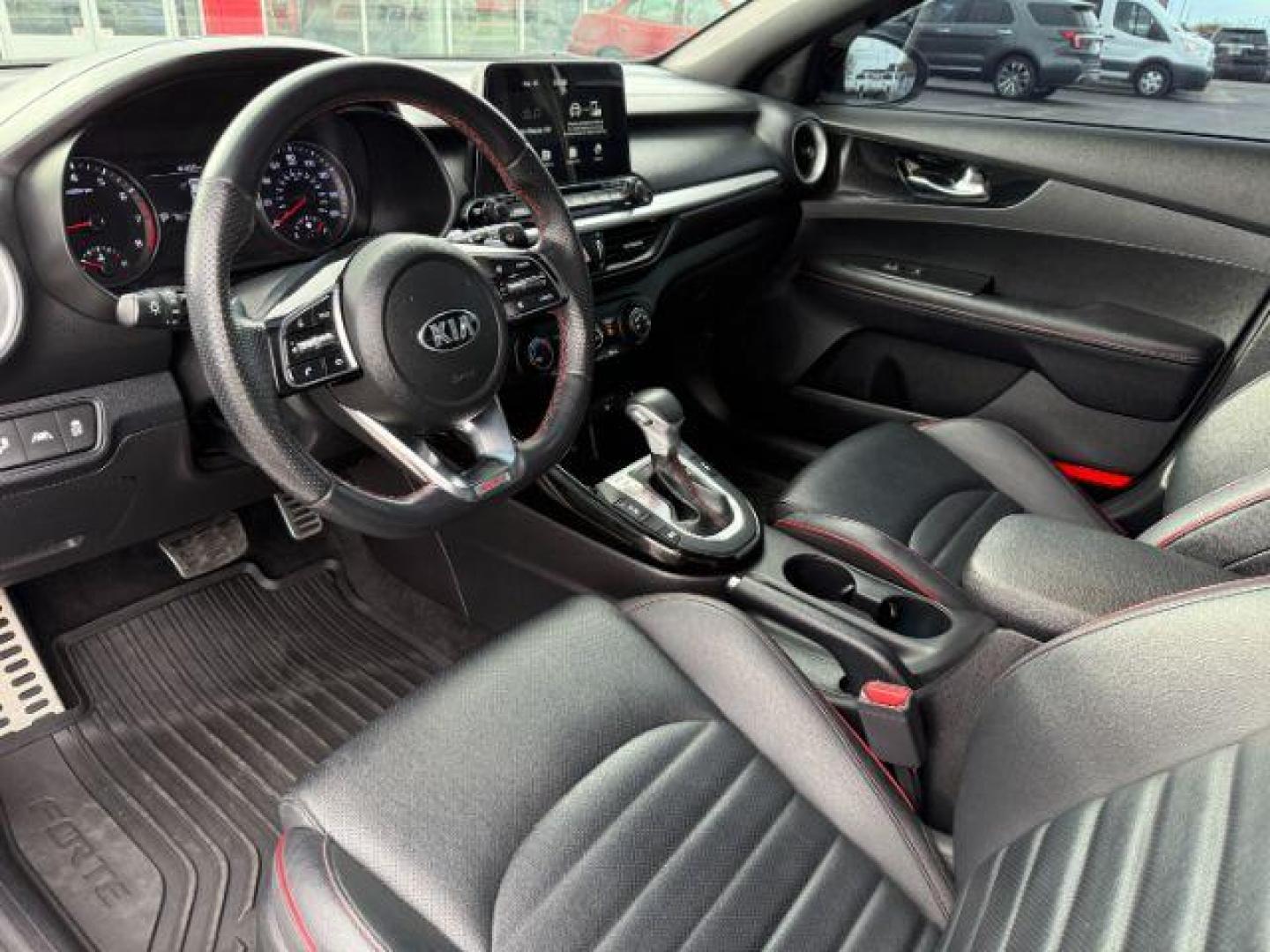 2021 Snow White Pearl /Black Kia Forte GT (3KPF44AC2ME) with an 1.6L I-4 gasoline direct injection engine, AUTOMATIC transmission, located at 1235 N Woodruff Ave., Idaho Falls, 83401, (208) 523-1053, 43.507172, -112.000488 - At Timberline Auto, finding a great deal on your next vehicle is always easy! Our experienced sales staff's goal is to help find you the right vehicle at the right price! Our knowledgeable finance department has options for almost any credit score. We offer extended service contract options to prote - Photo#10