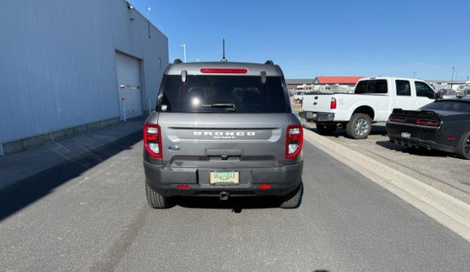 2022 Carbonized Gray Metallic /Medium Dark Slate Ford Bronco Sport Big Bend (3FMCR9B6XNR) with an EcoBoost 1.5L I-3 port/direct injection engine, AUTOMATIC transmission, located at 1235 N Woodruff Ave., Idaho Falls, 83401, (208) 523-1053, 43.507172, -112.000488 - At Timberline Auto, finding a great deal on your next vehicle is always easy! Our experienced sales staff's goal is to help find you the right vehicle at the right price! Our knowledgeable finance department has options for almost any credit score. We offer extended service contract options to prote - Photo#2