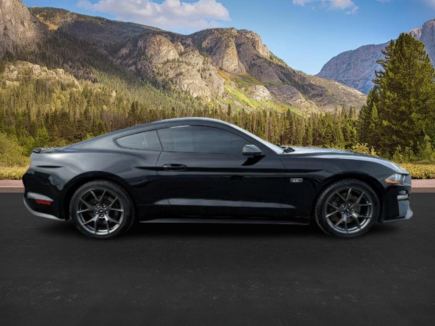 2020 Shadow Black /Show Stopper Red Ford Mustang (1FA6P8TD2L5) with an EcoBoost 23L I-4 gasoline direct injection engine, Manual transmission, located at 1175 N Woodruff Ave, Idaho Falls, ID, 83401, 43.506901, -111.999657 - At Timberline Auto, finding a great deal on your next vehicle is always easy! Our experienced sales staff's goal is to help find you the right vehicle at the right price! Our knowledgeable finance department has options for almost any credit score. We offer extended service contract options to prote - Photo#5