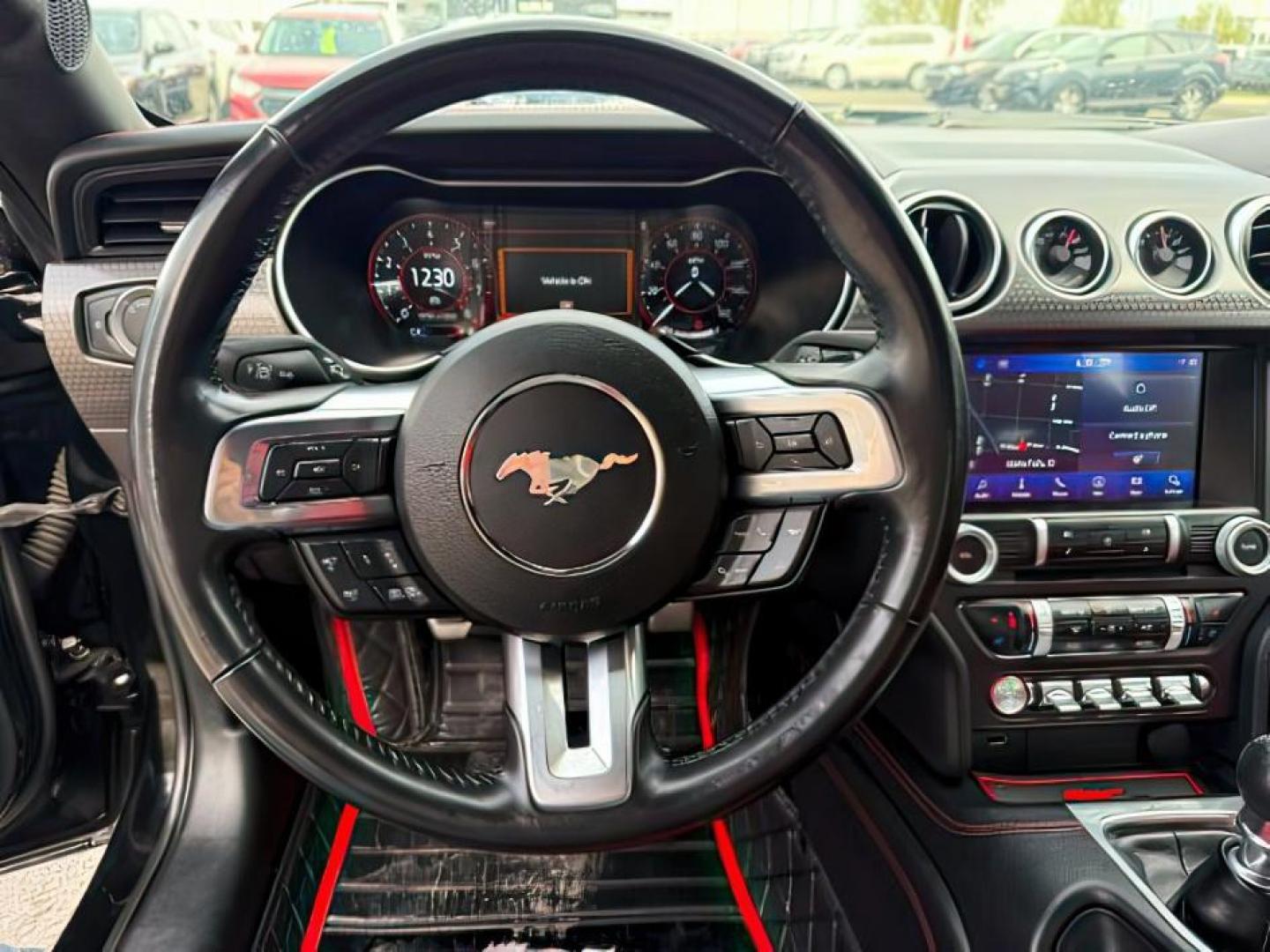 2020 Shadow Black /Show Stopper Red Ford Mustang (1FA6P8TD2L5) with an EcoBoost 23L I-4 gasoline direct injection engine, Manual transmission, located at 1175 N Woodruff Ave, Idaho Falls, ID, 83401, 43.506901, -111.999657 - At Timberline Auto, finding a great deal on your next vehicle is always easy! Our experienced sales staff's goal is to help find you the right vehicle at the right price! Our knowledgeable finance department has options for almost any credit score. We offer extended service contract options to prote - Photo#10