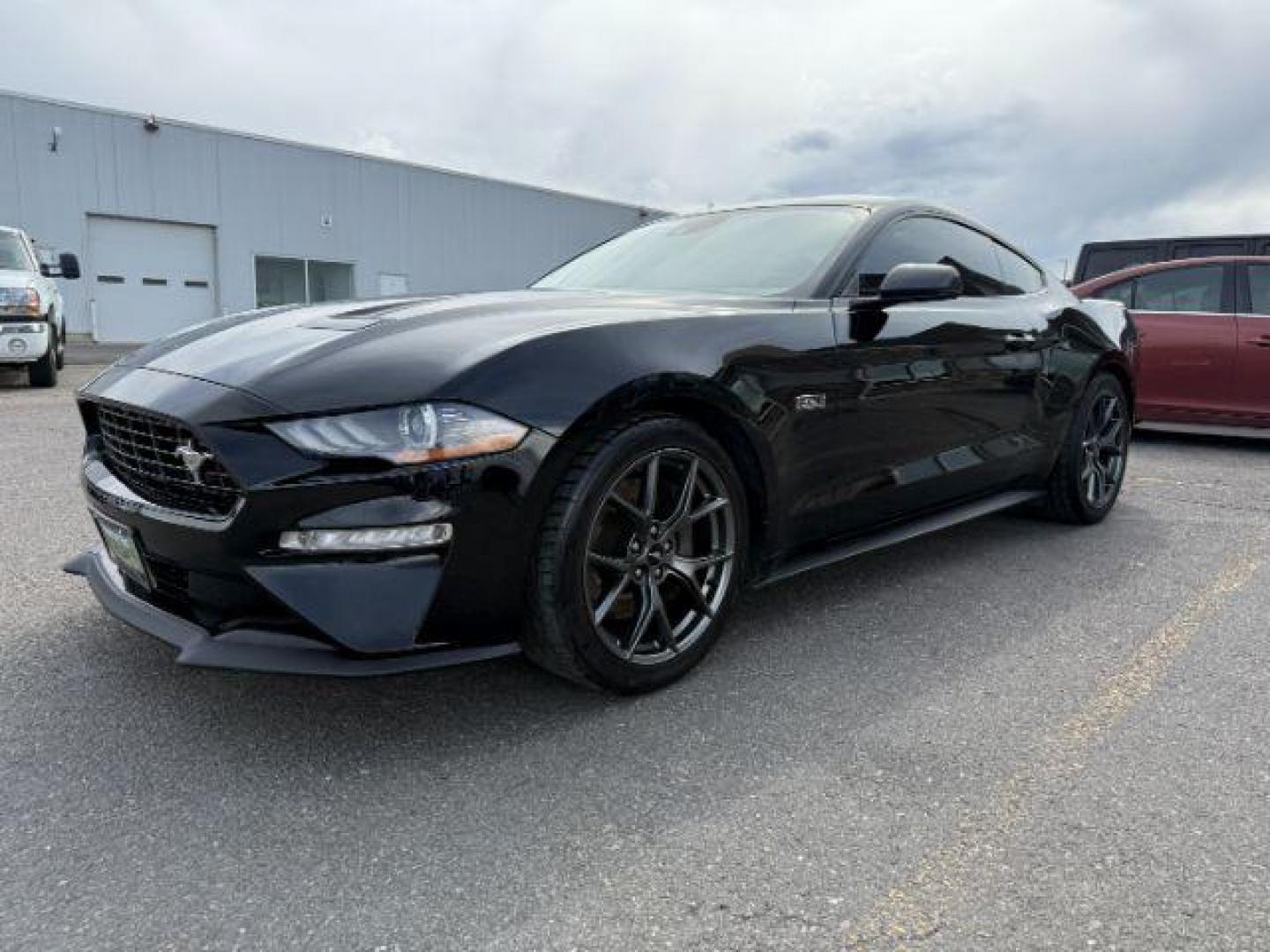 2020 Shadow Black /Show Stopper Red Ford Mustang EcoBoost Premium Fastback (1FA6P8TD2L5) with an EcoBoost 2.3L I-4 gasoline direct injection engine, MANUAL transmission, located at 1235 N Woodruff Ave., Idaho Falls, 83401, (208) 523-1053, 43.507172, -112.000488 - At Timberline Auto, finding a great deal on your next vehicle is always easy! Our experienced sales staff's goal is to help find you the right vehicle at the right price! Our knowledgeable finance department has options for almost any credit score. We offer extended service contract options to prote - Photo#0