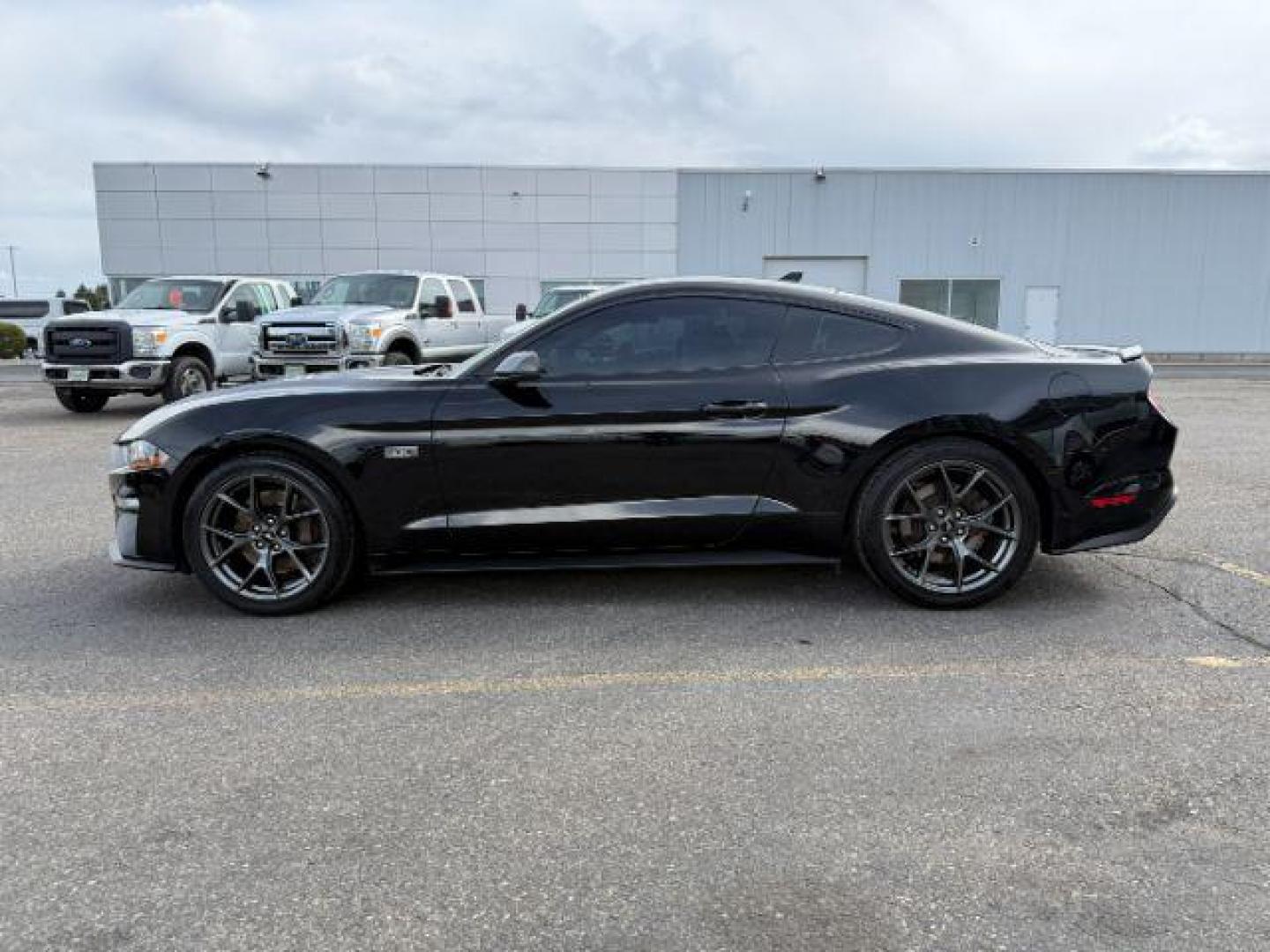 2020 Shadow Black /Show Stopper Red Ford Mustang EcoBoost Premium Fastback (1FA6P8TD2L5) with an EcoBoost 2.3L I-4 gasoline direct injection engine, MANUAL transmission, located at 1235 N Woodruff Ave., Idaho Falls, 83401, (208) 523-1053, 43.507172, -112.000488 - At Timberline Auto, finding a great deal on your next vehicle is always easy! Our experienced sales staff's goal is to help find you the right vehicle at the right price! Our knowledgeable finance department has options for almost any credit score. We offer extended service contract options to prote - Photo#1