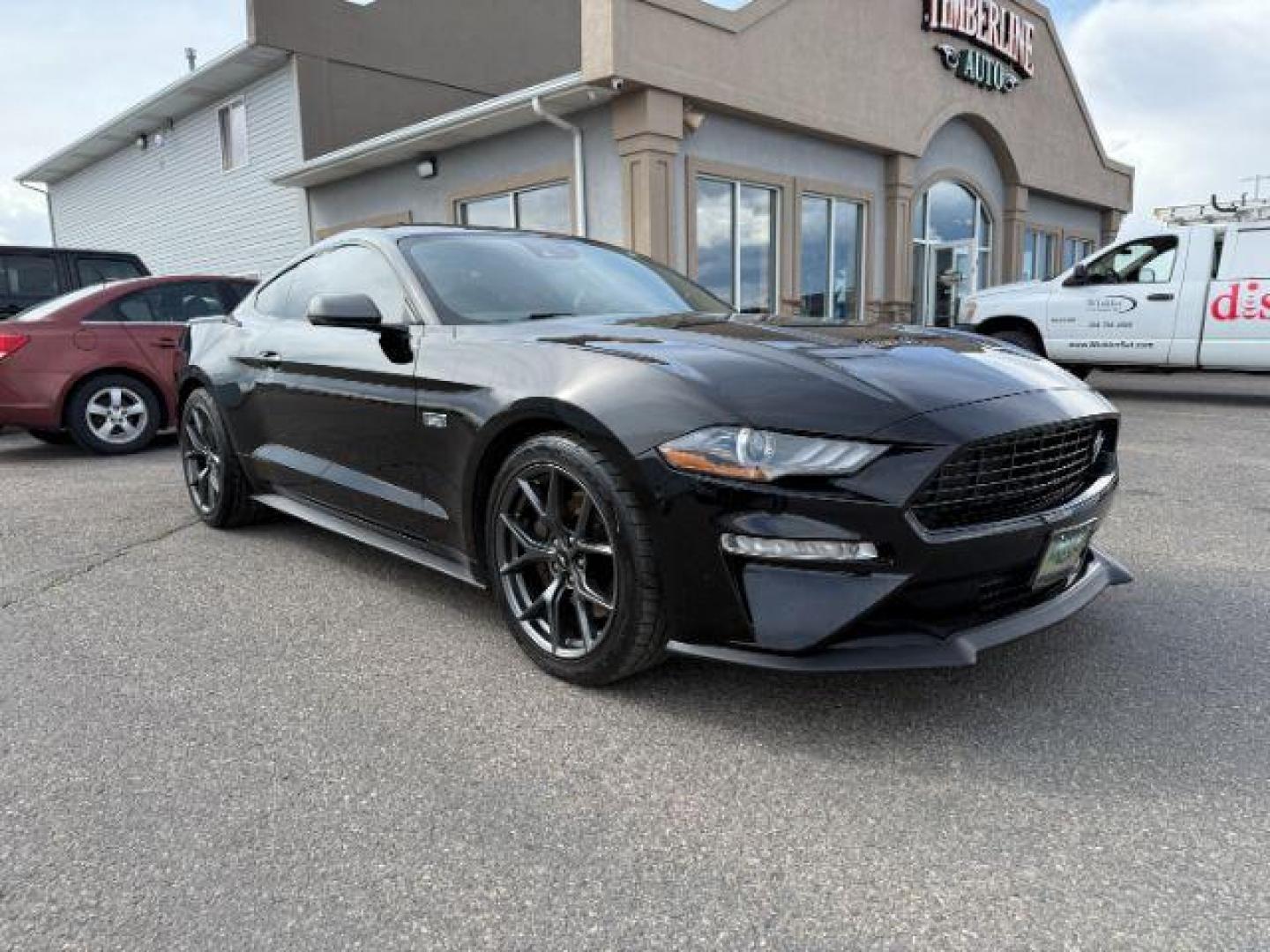 2020 Shadow Black /Show Stopper Red Ford Mustang EcoBoost Premium Fastback (1FA6P8TD2L5) with an EcoBoost 2.3L I-4 gasoline direct injection engine, MANUAL transmission, located at 1235 N Woodruff Ave., Idaho Falls, 83401, (208) 523-1053, 43.507172, -112.000488 - At Timberline Auto, finding a great deal on your next vehicle is always easy! Our experienced sales staff's goal is to help find you the right vehicle at the right price! Our knowledgeable finance department has options for almost any credit score. We offer extended service contract options to prote - Photo#6