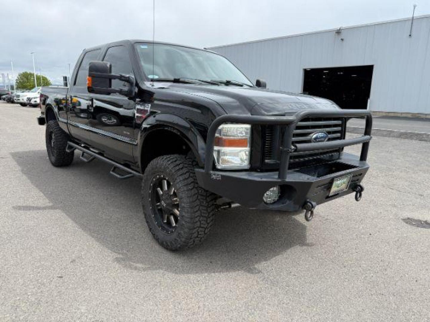 2008 BLACK /LEATHER Ford F-250 LARIAT (1FTSW21R68E) with an 6.4l engine, AUTOMATIC transmission, located at 1235 N Woodruff Ave., Idaho Falls, 83401, (208) 523-1053, 43.507172, -112.000488 - At Timberline Auto, finding a great deal on your next vehicle is always easy! Our experienced sales staff's goal is to help find you the right vehicle at the right price! Our knowledgeable finance department has options for almost any credit score. We offer extended service contract options to prote - Photo#6