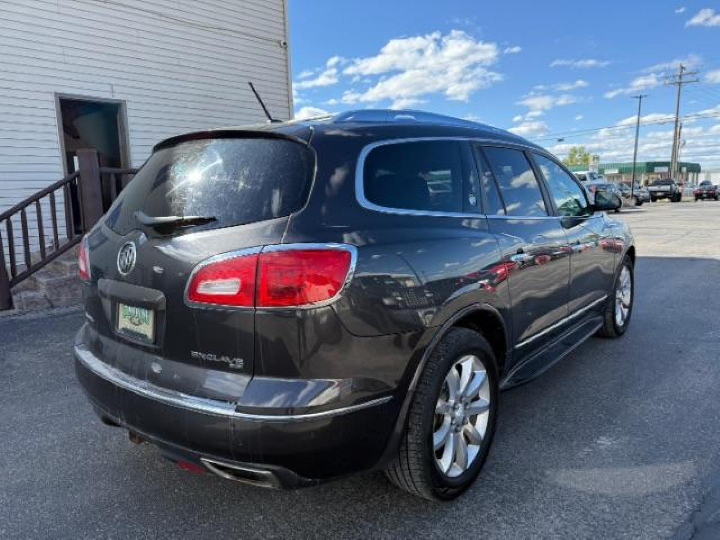 2014 Iridium Metallic /Ebony Buick Enclave Premium (5GAKVCKD2EJ) with an 3.6L V-6 gasoline direct injection engine, AUTOMATIC transmission, located at 1235 N Woodruff Ave., Idaho Falls, 83401, (208) 523-1053, 43.507172, -112.000488 - At Timberline Auto, finding a great deal on your next vehicle is always easy! Our experienced sales staff's goal is to help find you the right vehicle at the right price! Our knowledgeable finance department has options for almost any credit score. We offer extended service contract options to prote - Photo#4