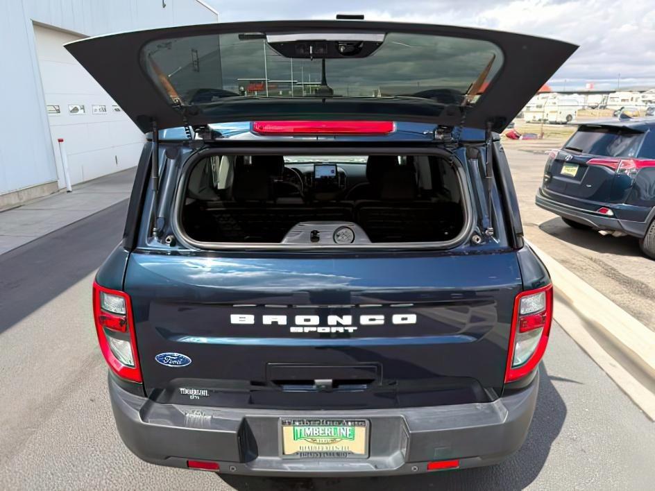 2023 BLUE /Medium Dark Slate Ford Bronco Sport (3FMCR9B64PR) with an EcoBoost 15L I-3 portdirect injection engine, Automatic transmission, located at 1175 N Woodruff Ave, Idaho Falls, ID, 83401, 43.506901, -111.999657 - 2023 Ford Bronco Sport AWD powered by a 1.5L EcoBoost turbo engine with 8-speed automatic transmission. Compact SUV built for daily driving with real off-road capability, featuring G.O.A.T. drive modes for snow, sand, mud, and more, plus higher ground clearance and AWD confidence. Boxy, utility-focu- Photo#4