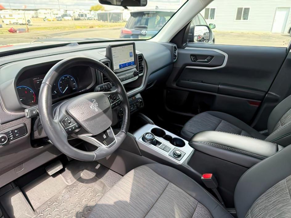2023 BLUE /Medium Dark Slate Ford Bronco Sport (3FMCR9B64PR) with an EcoBoost 15L I-3 portdirect injection engine, Automatic transmission, located at 1175 N Woodruff Ave, Idaho Falls, ID, 83401, 43.506901, -111.999657 - 2023 Ford Bronco Sport AWD powered by a 1.5L EcoBoost turbo engine with 8-speed automatic transmission. Compact SUV built for daily driving with real off-road capability, featuring G.O.A.T. drive modes for snow, sand, mud, and more, plus higher ground clearance and AWD confidence. Boxy, utility-focu- Photo#12