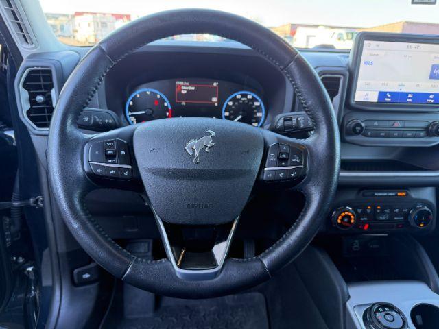 2023 BLUE /Medium Dark Slate Ford Bronco Sport (3FMCR9B64PR) with an EcoBoost 15L I-3 portdirect injection engine, Automatic transmission, located at 1175 N Woodruff Ave, Idaho Falls, ID, 83401, 43.506901, -111.999657 - 2023 Ford Bronco Sport AWD powered by a 1.5L EcoBoost turbo engine with 8-speed automatic transmission. Compact SUV built for daily driving with real off-road capability, featuring G.O.A.T. drive modes for snow, sand, mud, and more, plus higher ground clearance and AWD confidence. Boxy, utility-focu- Photo#38