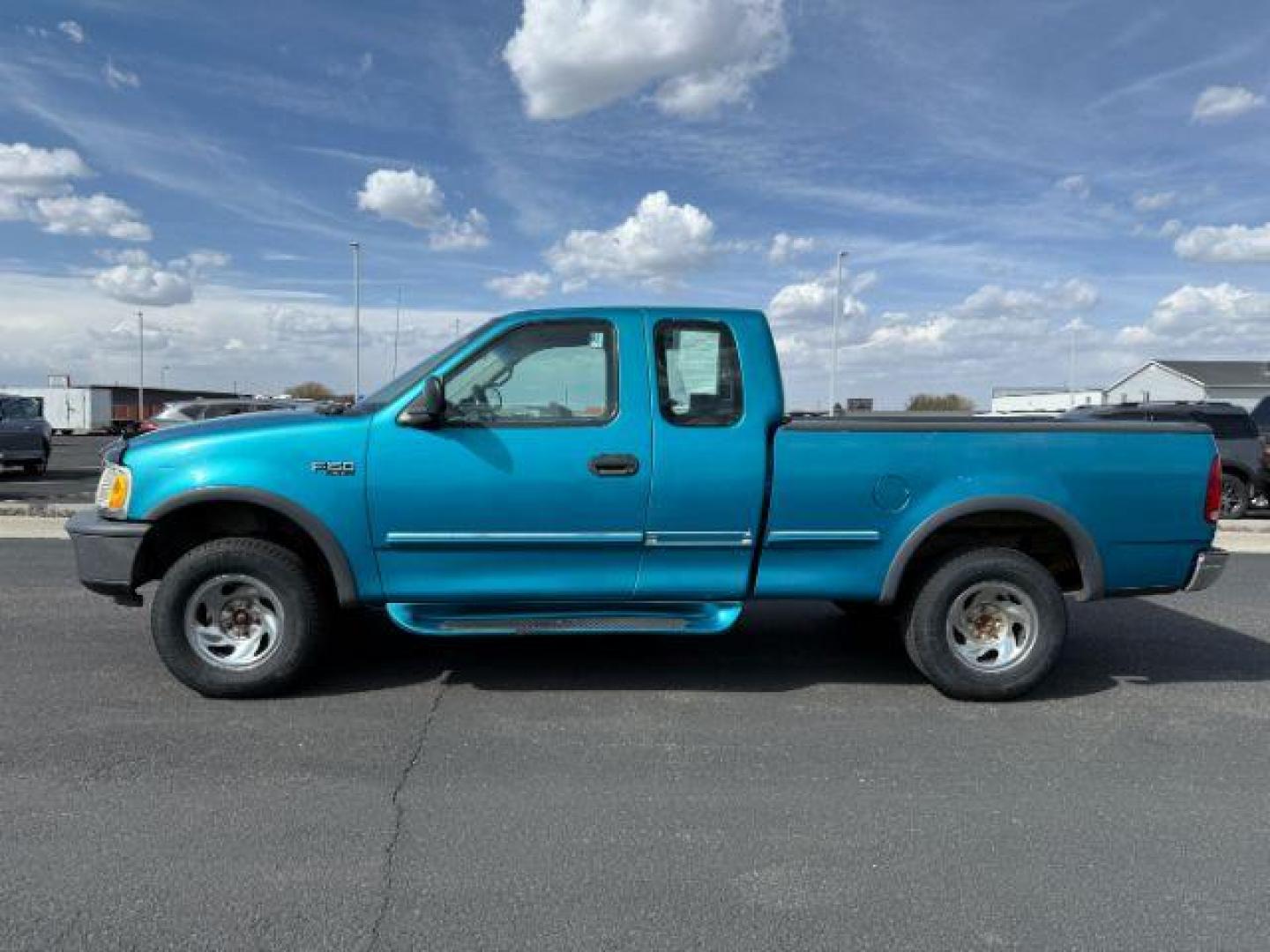 1997 BLUE /XLT Ford F-150 XLT (2FTDX18W1VC) with an 4.6 engine, AUTOMATIC transmission, located at 1235 N Woodruff Ave., Idaho Falls, 83401, (208) 523-1053, 43.507172, -112.000488 - At Timberline Auto, finding a great deal on your next vehicle is always easy! Our experienced sales staff's goal is to help find you the right vehicle at the right price! Our knowledgeable finance department has options for almost any credit score. We offer extended service contract options to prote - Photo#1