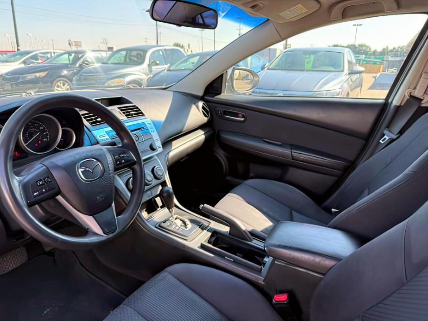 2013 Ingot Silver /Black Mazda Mazda6 (1YVHZ8BH6D5) with an 25L I-4 DOHC engine, Automatic transmission, located at 1175 N Woodruff Ave, Idaho Falls, ID, 83401, 43.506901, -111.999657 - At Timberline Auto, finding a great deal on your next vehicle is always easy! Our experienced sales staff's goal is to help find you the right vehicle at the right price! Our knowledgeable finance department has options for almost any credit score. We offer extended service contract options to prote - Photo#11