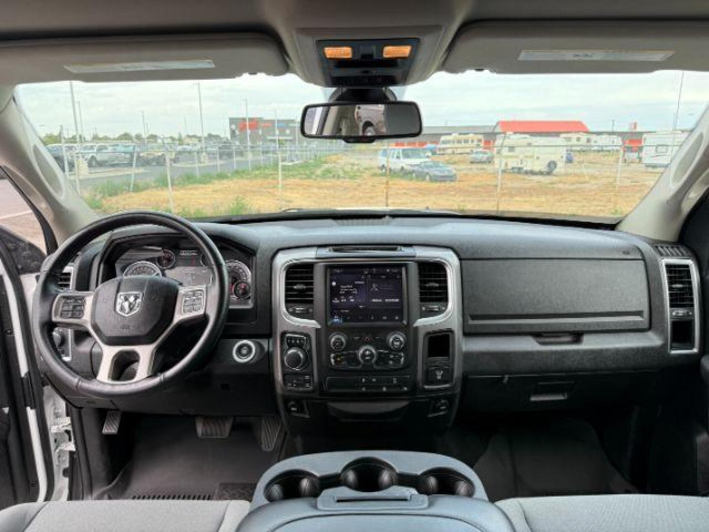 2022 WHITE /CLOTH Ram 1500 (1C6RR7LT7NS) with an 57 engine, Automatic transmission, located at 1175 N Woodruff Ave, Idaho Falls, ID, 83401, 43.506901, -111.999657 - Photo#41