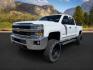 2015 Summit White /Cocoa/Dune Chevrolet Silverado 2500HD LTZ (1GC1KWE82FF) with an 6.6 engine, AUTOMATIC transmission, located at 1235 N Woodruff Ave., Idaho Falls, 83401, (208) 523-1053, 43.507172, -112.000488 - At Timberline Auto, finding a great deal on your next vehicle is always easy! Our experienced sales staff's goal is to help find you the right vehicle at the right price! Our knowledgeable finance department has options for almost any credit score. We offer extended service contract options to prote - Photo#0