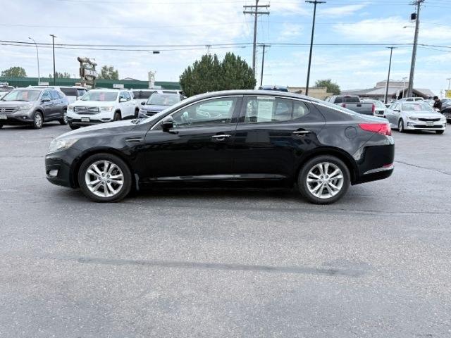 2013 BLACK /Gray KIA Optima (5XXGN4A73DG) with an 24L I-4 gasoline direct injection engine, Automatic transmission, located at 1175 N Woodruff Ave, Idaho Falls, ID, 83401, 43.506901, -111.999657 - At Timberline Auto, finding a great deal on your next vehicle is always easy! Our experienced sales staff goal is to help find you the right vehicle at the right price! Our knowledgeable finance department has options for almost any credit score. We offer extended service contract options to prot- Photo#28