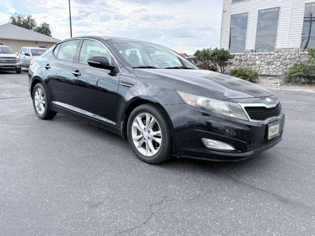 2013 BLACK /Gray KIA Optima (5XXGN4A73DG) with an 24L I-4 gasoline direct injection engine, Automatic transmission, located at 1175 N Woodruff Ave, Idaho Falls, ID, 83401, 43.506901, -111.999657 - At Timberline Auto, finding a great deal on your next vehicle is always easy! Our experienced sales staff goal is to help find you the right vehicle at the right price! Our knowledgeable finance department has options for almost any credit score. We offer extended service contract options to prot- Photo#34
