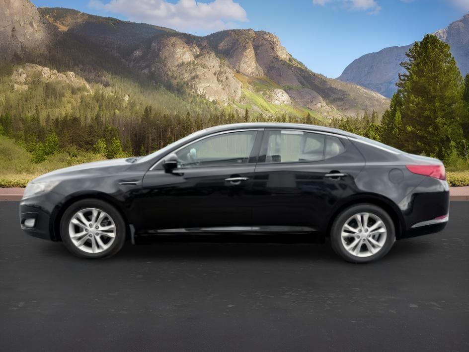 2013 BLACK /Gray KIA Optima (5XXGN4A73DG) with an 24L I-4 gasoline direct injection engine, Automatic transmission, located at 1175 N Woodruff Ave, Idaho Falls, ID, 83401, 43.506901, -111.999657 - At Timberline Auto, finding a great deal on your next vehicle is always easy! Our experienced sales staff goal is to help find you the right vehicle at the right price! Our knowledgeable finance department has options for almost any credit score. We offer extended service contract options to prot- Photo#1