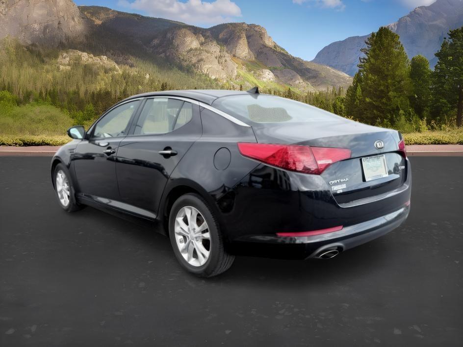 2013 BLACK /Gray KIA Optima (5XXGN4A73DG) with an 24L I-4 gasoline direct injection engine, Automatic transmission, located at 1175 N Woodruff Ave, Idaho Falls, ID, 83401, 43.506901, -111.999657 - At Timberline Auto, finding a great deal on your next vehicle is always easy! Our experienced sales staff goal is to help find you the right vehicle at the right price! Our knowledgeable finance department has options for almost any credit score. We offer extended service contract options to prot- Photo#2