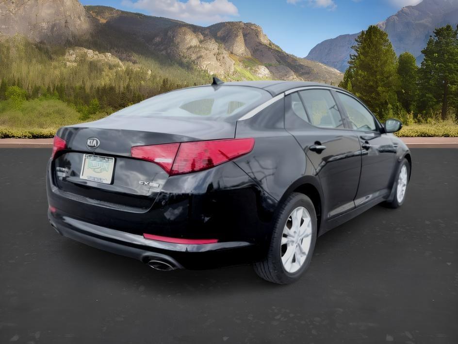 2013 BLACK /Gray KIA Optima (5XXGN4A73DG) with an 24L I-4 gasoline direct injection engine, Automatic transmission, located at 1175 N Woodruff Ave, Idaho Falls, ID, 83401, 43.506901, -111.999657 - At Timberline Auto, finding a great deal on your next vehicle is always easy! Our experienced sales staff goal is to help find you the right vehicle at the right price! Our knowledgeable finance department has options for almost any credit score. We offer extended service contract options to prot- Photo#5