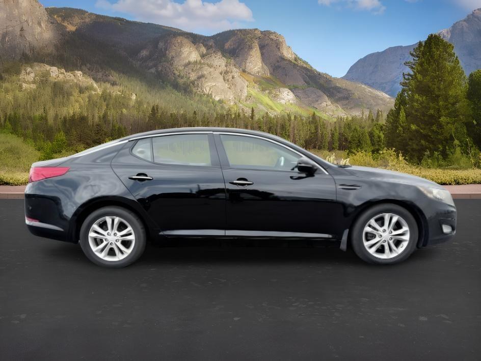 2013 BLACK /Gray KIA Optima (5XXGN4A73DG) with an 24L I-4 gasoline direct injection engine, Automatic transmission, located at 1175 N Woodruff Ave, Idaho Falls, ID, 83401, 43.506901, -111.999657 - At Timberline Auto, finding a great deal on your next vehicle is always easy! Our experienced sales staff goal is to help find you the right vehicle at the right price! Our knowledgeable finance department has options for almost any credit score. We offer extended service contract options to prot- Photo#6