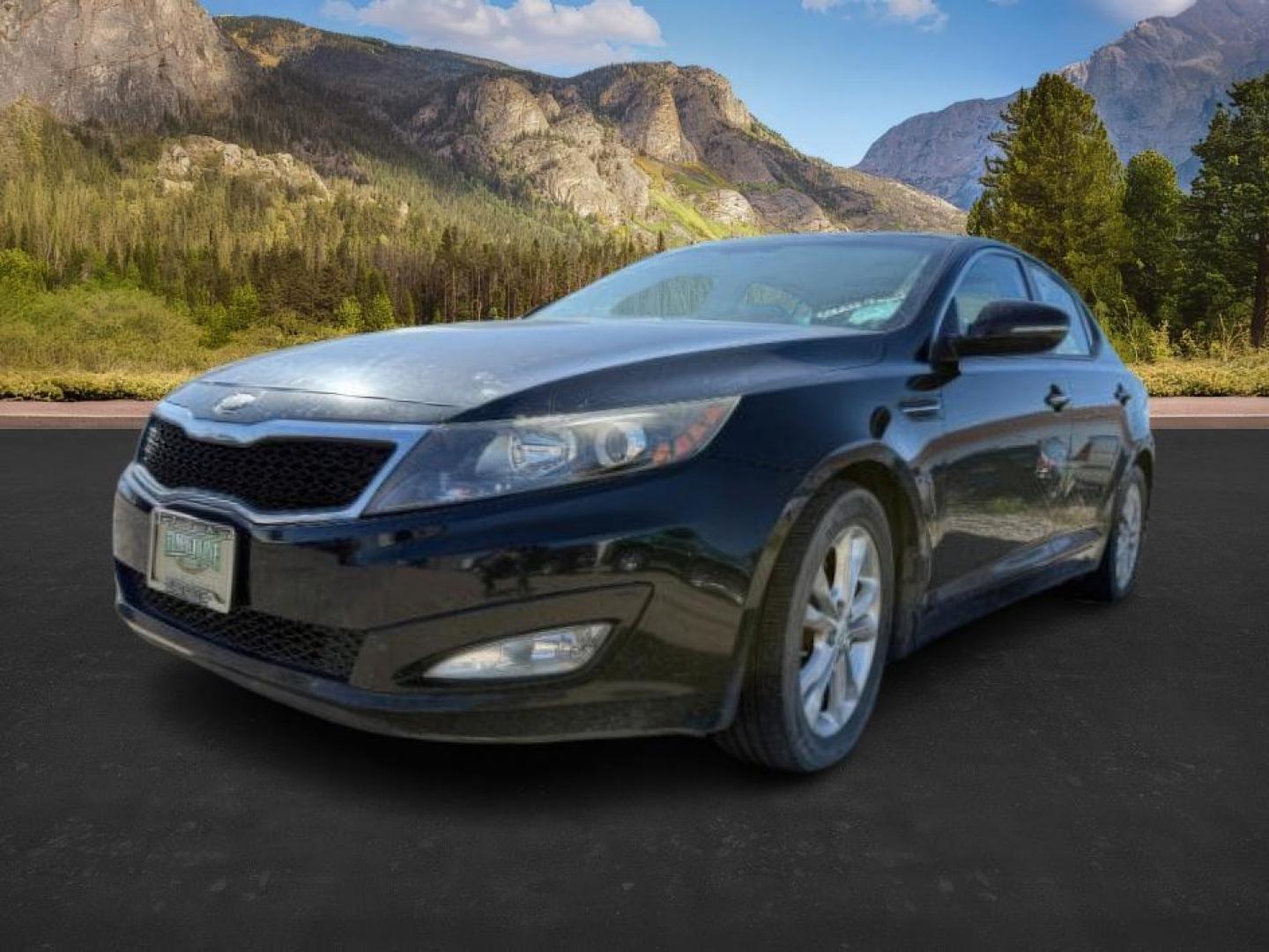 2013 BLACK /Beige KIA Optima (5XXGN4A73DG) with an 24L I-4 gasoline direct injection engine, Automatic transmission, located at 1175 N Woodruff Ave, Idaho Falls, ID, 83401, 43.506901, -111.999657 - At Timberline Auto, finding a great deal on your next vehicle is always easy! Our experienced sales staff's goal is to help find you the right vehicle at the right price! Our knowledgeable finance department has options for almost any credit score. We offer extended service contract options to prote - Photo#0
