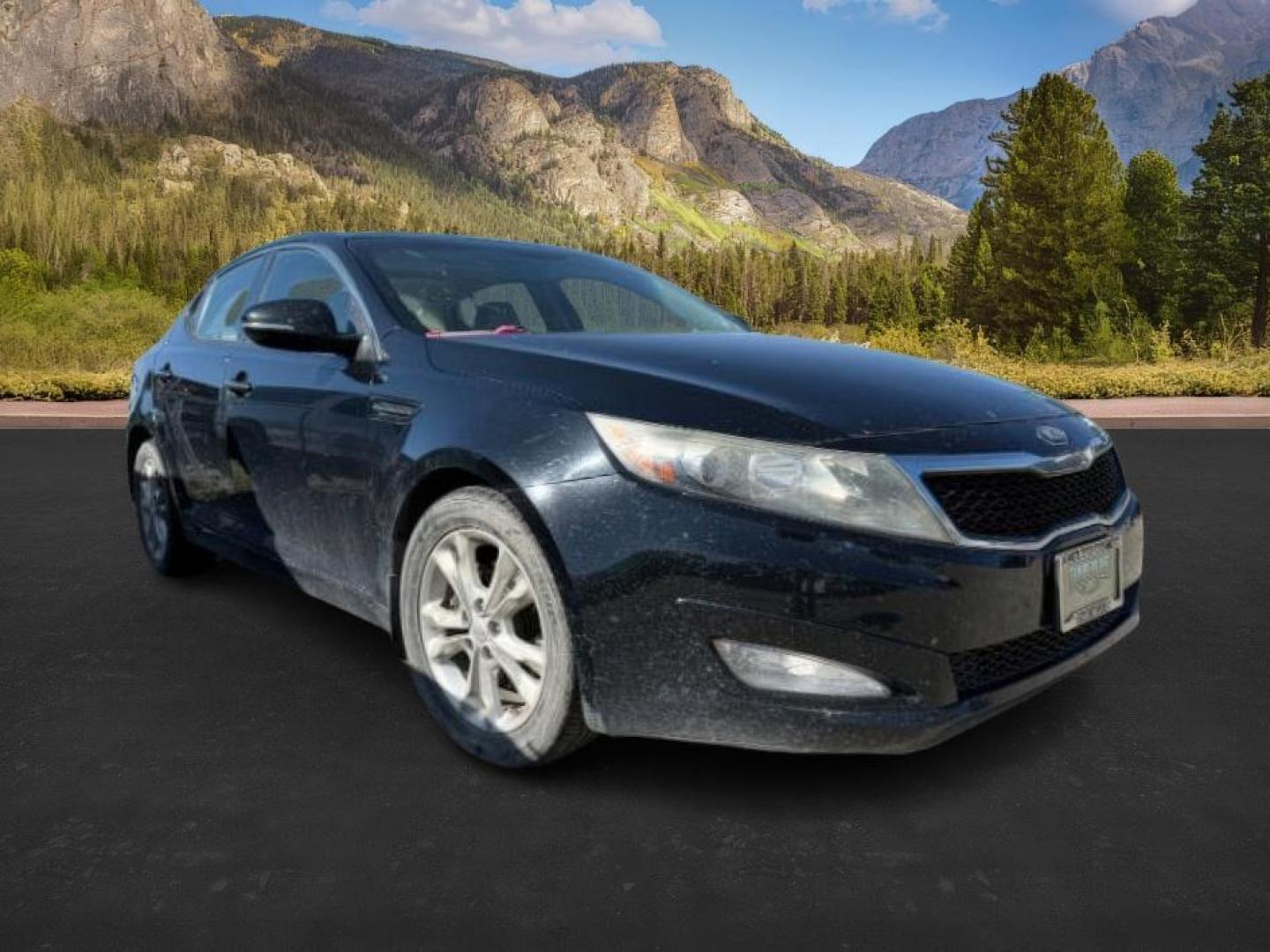 2013 BLACK /Beige KIA Optima (5XXGN4A73DG) with an 24L I-4 gasoline direct injection engine, Automatic transmission, located at 1175 N Woodruff Ave, Idaho Falls, ID, 83401, 43.506901, -111.999657 - At Timberline Auto, finding a great deal on your next vehicle is always easy! Our experienced sales staff's goal is to help find you the right vehicle at the right price! Our knowledgeable finance department has options for almost any credit score. We offer extended service contract options to prote - Photo#5