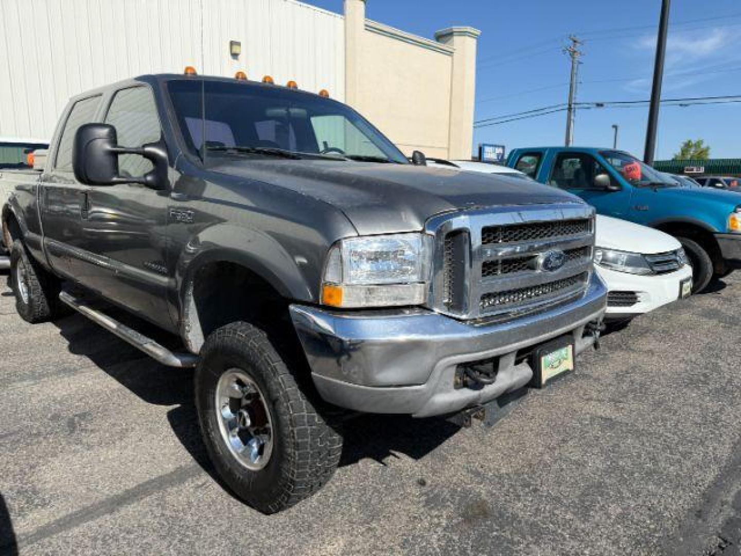 2000 GRAY /LEATHER Ford F-350 LARIAT (3FTSW31F7YM) with an 7.3L POWER STROKE engine, AUTOMATIC transmission, located at 1235 N Woodruff Ave., Idaho Falls, 83401, (208) 523-1053, 43.507172, -112.000488 - Photo#3