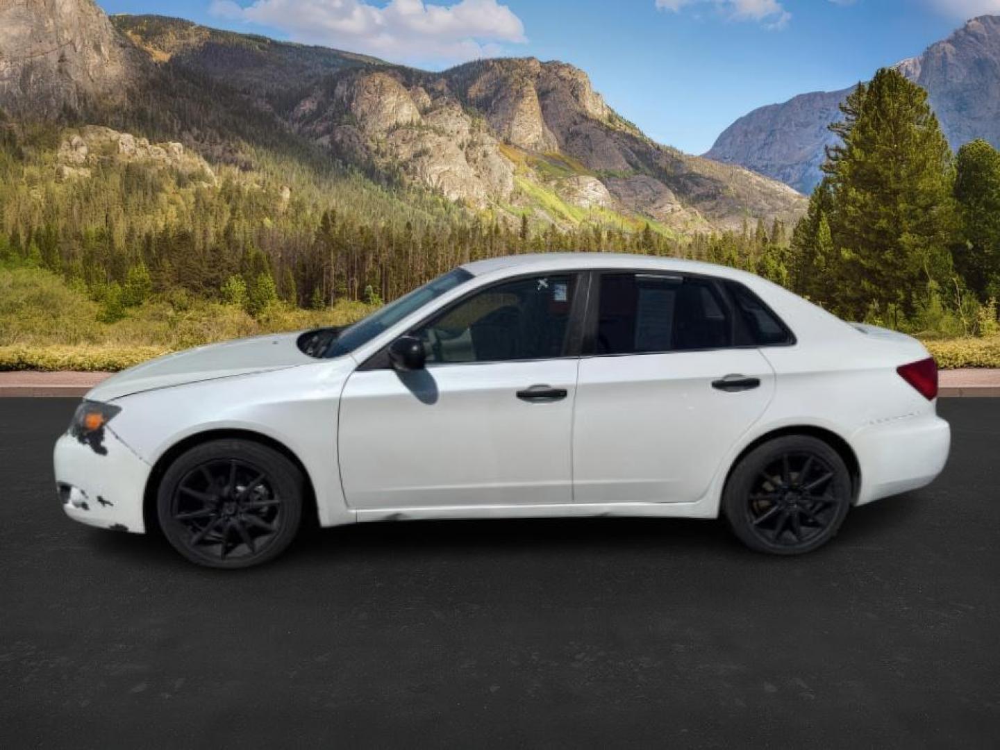 2008 Satin White Pearl /Off Black Subaru Impreza 2.5i (JF1GE61638H) with an 2.5L H-4 variable valve control engine, AUTOMATIC transmission, located at 1235 N Woodruff Ave., Idaho Falls, 83401, (208) 523-1053, 43.507172, -112.000488 - At Timberline Auto, finding a great deal on your next vehicle is always easy! Our experienced sales staff's goal is to help find you the right vehicle at the right price! Our knowledgeable finance department has options for almost any credit score. We offer extended service contract options to prote - Photo#1