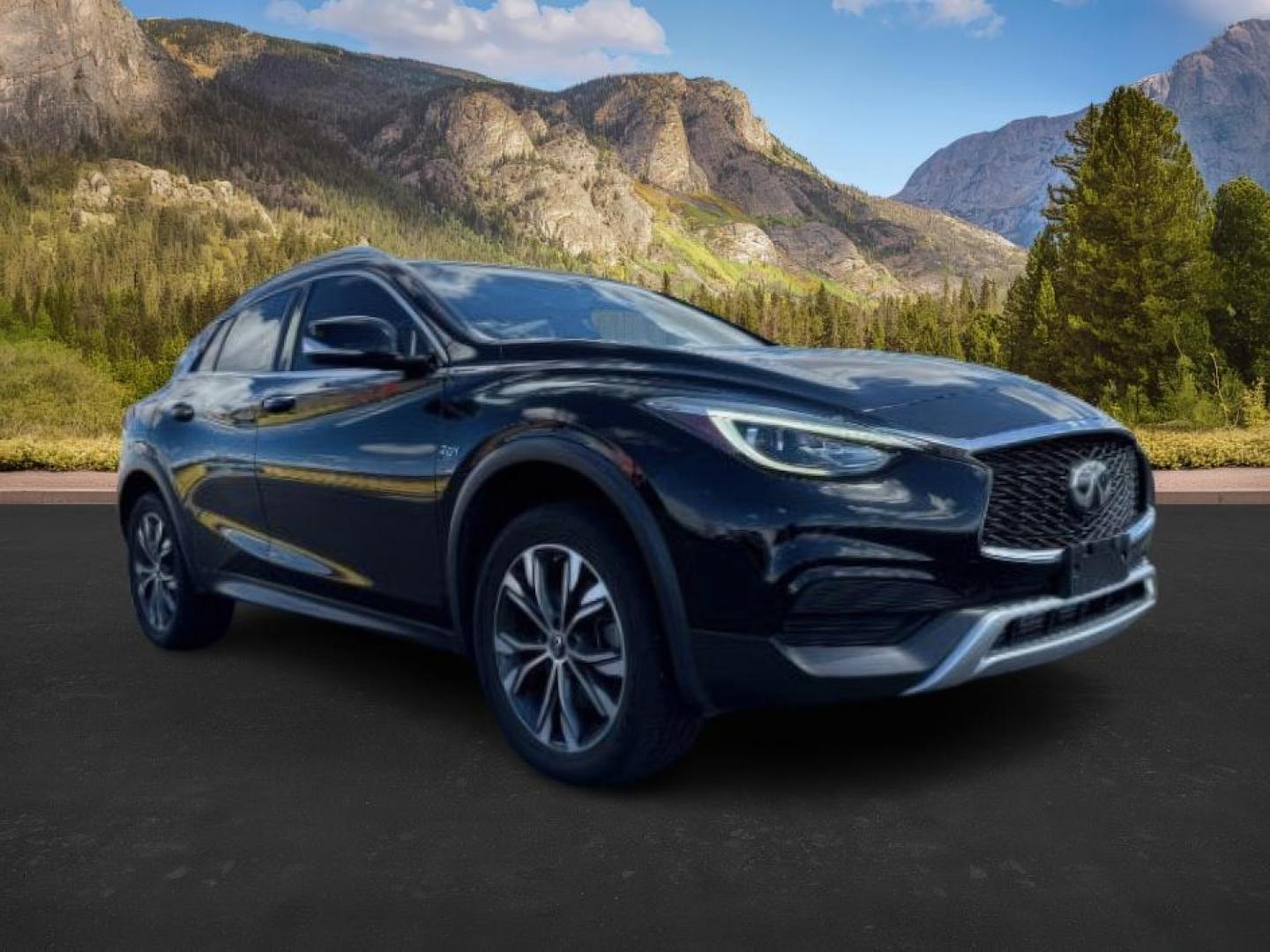 2019 Black Obsidian /Graphite Infiniti QX30 (SJKCH5CR7KA) with an 2L I-4 gasoline direct injection engine, Automatic transmission, located at 1175 N Woodruff Ave, Idaho Falls, ID, 83401, 43.506901, -111.999657 - At Timberline Auto, finding a great deal on your next vehicle is always easy! Our experienced sales staff's goal is to help find you the right vehicle at the right price! Our knowledgeable finance department has options for almost any credit score. We offer extended service contract options to prote - Photo#7