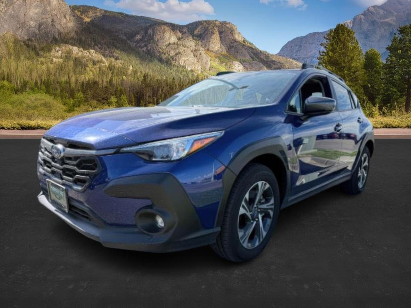 2024 BLUE /Black Subaru Crosstrek Premium (JF2GUADC3R8) with an 2L H-4 gasoline direct injection engine, AUTOMATIC transmission, located at 1235 N Woodruff Ave., Idaho Falls, 83401, (208) 523-1053, 43.507172, -112.000488 - At Timberline Auto, finding a great deal on your next vehicle is always easy! Our experienced sales staff's goal is to help find you the right vehicle at the right price! Our knowledgeable finance department has options for almost any credit score. We offer extended service contract options to prote - Photo#0