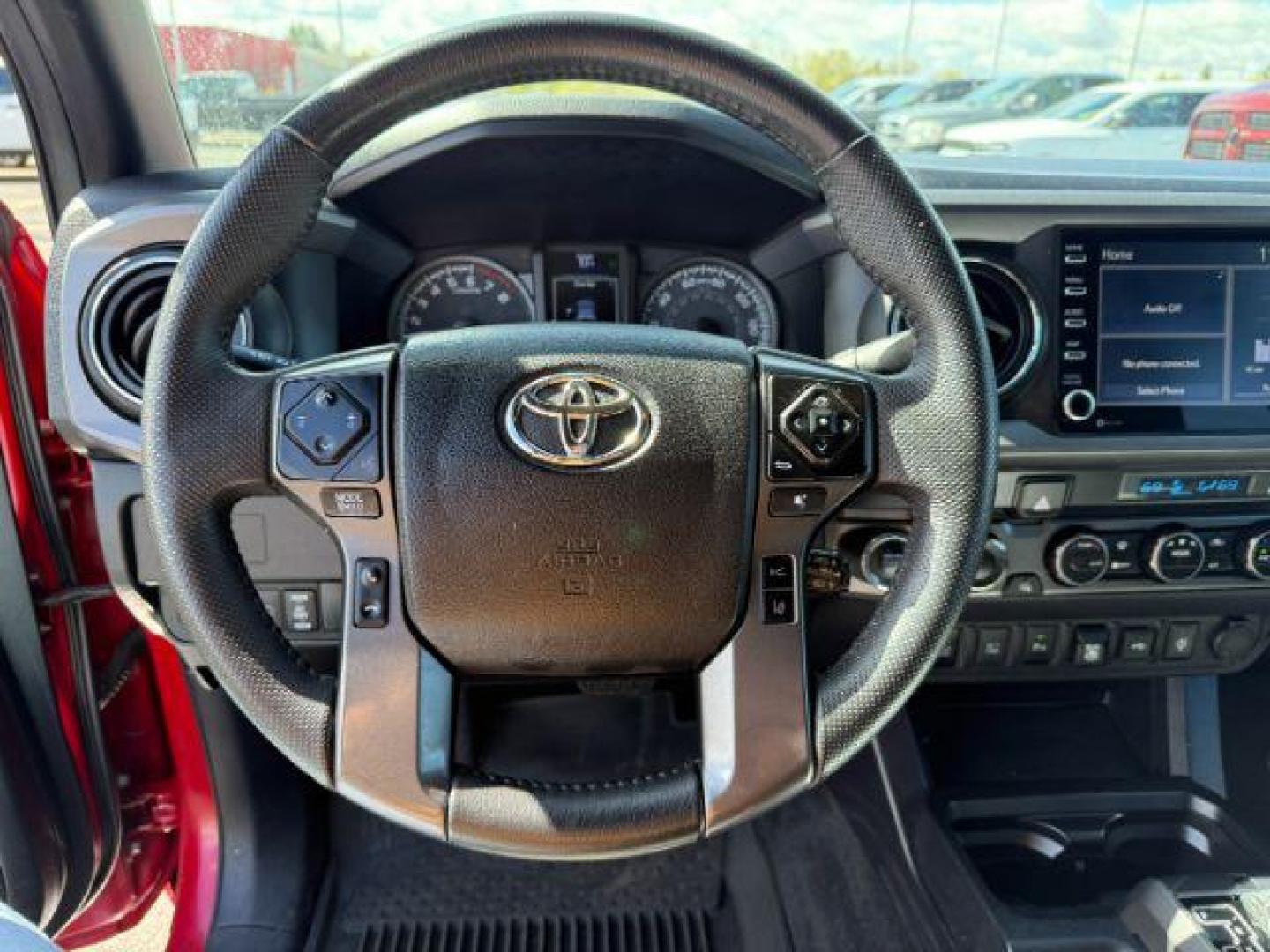 2021 Barcelona Red Metallic /Black/Gun Metal Toyota Tacoma 4WD TRD Off Road (3TMCZ5AN1MM) with an 3.5L V-6 port/direct injection engine, AUTOMATIC transmission, located at 1235 N Woodruff Ave., Idaho Falls, 83401, (208) 523-1053, 43.507172, -112.000488 - At Timberline Auto, finding a great deal on your next vehicle is always easy! Our experienced sales staff's goal is to help find you the right vehicle at the right price! Our knowledgeable finance department has options for almost any credit score. We offer extended service contract options to prote - Photo#12