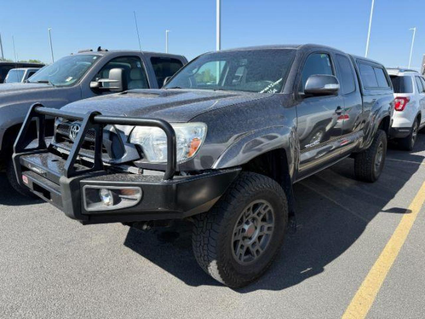 2013 Magnetic Gray Metallic /CLOTH Toyota Tacoma (5TFUU4EN9DX) with an 4L V-6 DOHC engine, Manual transmission, located at 1175 N Woodruff Ave, Idaho Falls, ID, 83401, 43.506901, -111.999657 - At Timberline Auto, finding a great deal on your next vehicle is always easy! Our experienced sales staff's goal is to help find you the right vehicle at the right price! Our knowledgeable finance department has options for almost any credit score. We offer extended service contract options to prote - Photo#2