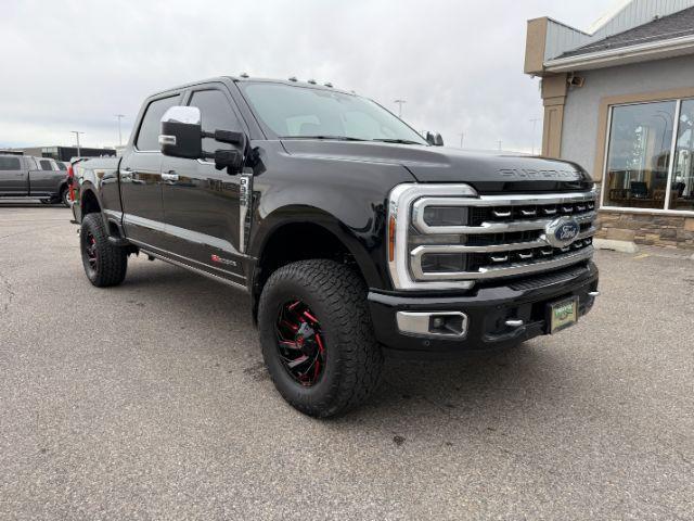 2024 Agate Black Metallic /Black Onyx Ford F-350 PLATINUM/TREMOR (1FT8W3BMXRE) with an Powerstroke 6.7L V-8 diesel direct injection engine, AUTOMATIC transmission, located at 1235 N Woodruff Ave., Idaho Falls, 83401, (208) 523-1053, 43.507172, -112.000488 - At Timberline Auto, finding a great deal on your next vehicle is always easy! Our experienced sales staff's goal is to help find you the right vehicle at the right price! Our knowledgeable finance department has options for almost any credit score. We offer extended service contract options to prote- Photo#35