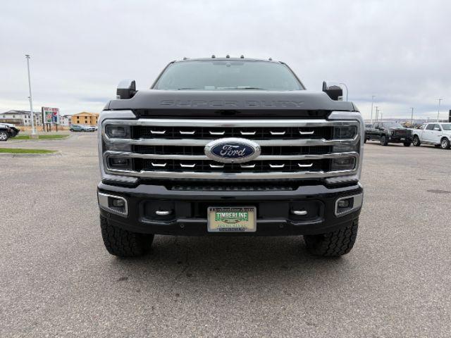 2024 Agate Black Metallic /Black Onyx Ford F-350 PLATINUM/TREMOR (1FT8W3BMXRE) with an Powerstroke 6.7L V-8 diesel direct injection engine, AUTOMATIC transmission, located at 1235 N Woodruff Ave., Idaho Falls, 83401, (208) 523-1053, 43.507172, -112.000488 - At Timberline Auto, finding a great deal on your next vehicle is always easy! Our experienced sales staff's goal is to help find you the right vehicle at the right price! Our knowledgeable finance department has options for almost any credit score. We offer extended service contract options to prote- Photo#36