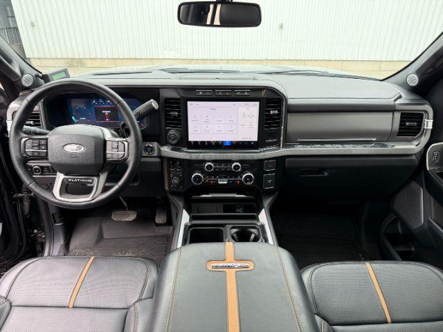 2024 Agate Black Metallic /Black Onyx Ford F-350 PLATINUM/TREMOR (1FT8W3BMXRE) with an Powerstroke 6.7L V-8 diesel direct injection engine, AUTOMATIC transmission, located at 1235 N Woodruff Ave., Idaho Falls, 83401, (208) 523-1053, 43.507172, -112.000488 - At Timberline Auto, finding a great deal on your next vehicle is always easy! Our experienced sales staff's goal is to help find you the right vehicle at the right price! Our knowledgeable finance department has options for almost any credit score. We offer extended service contract options to prote- Photo#51