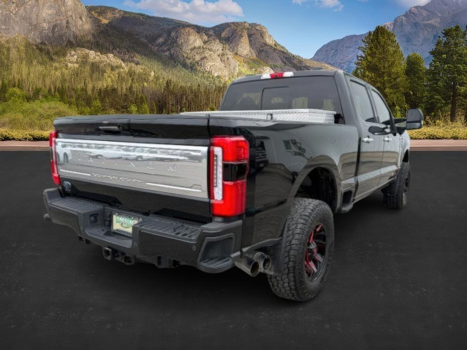 2024 Agate Black Metallic /Black Onyx Ford F-350 PLATINUM/TREMOR (1FT8W3BMXRE) with an Powerstroke 6.7L V-8 diesel direct injection engine, AUTOMATIC transmission, located at 1235 N Woodruff Ave., Idaho Falls, 83401, (208) 523-1053, 43.507172, -112.000488 - At Timberline Auto, finding a great deal on your next vehicle is always easy! Our experienced sales staff's goal is to help find you the right vehicle at the right price! Our knowledgeable finance department has options for almost any credit score. We offer extended service contract options to prote- Photo#6